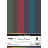 Arden Creative Studio Premium Cardstock A4 Deep Tones (24 Sheets) (ACSMC0005)