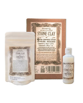 Stamperia Stone Clay Mixed Media Art Kit (80ml + 200g) (K3P71) Stamperia Stone Clay Mixed Media Art Kit (80ml + 200g) (K3P71)