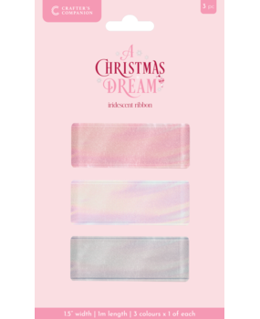 Crafter's Companion A Christmas Dream Iridescent Ribbon (SS-ACD-IRIB)
