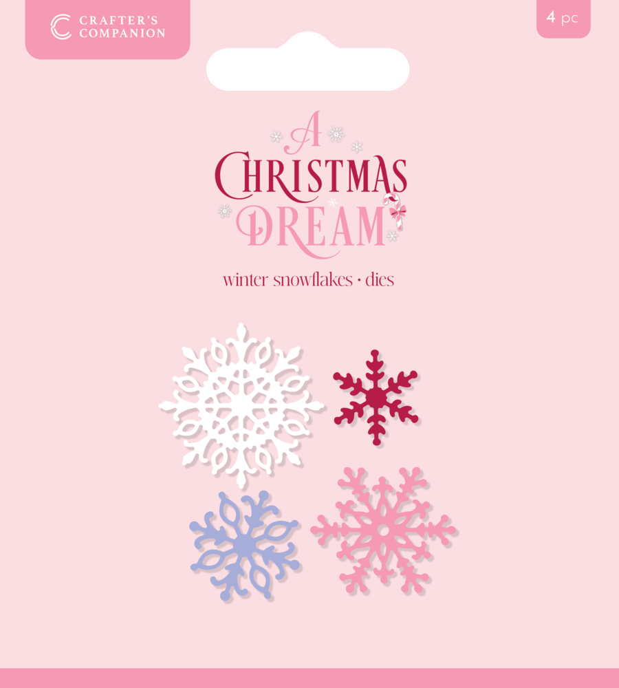 Crafter's Companion A Christmas Dream Metal Die Winter Snowflakes (SS-ACD-MD-SNO) Crafter's Companion A Christmas Dream Metal Die Winter Snowflakes (SS-ACD-MD-SNO)