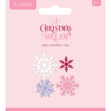 Crafter's Companion A Christmas Dream Metal Die Winter Snowflakes (SS-ACD-MD-SNO)