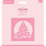 Crafter's Companion A Christmas Dream Metal Dies Create a Card Sparkling Christmas (SS-ACD-MD-CAC-SPA)
