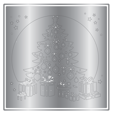 Crafter's Companion A Christmas Dream Metal Dies Create a Card Sparkling Christmas (SS-ACD-MD-CAC-SPA)