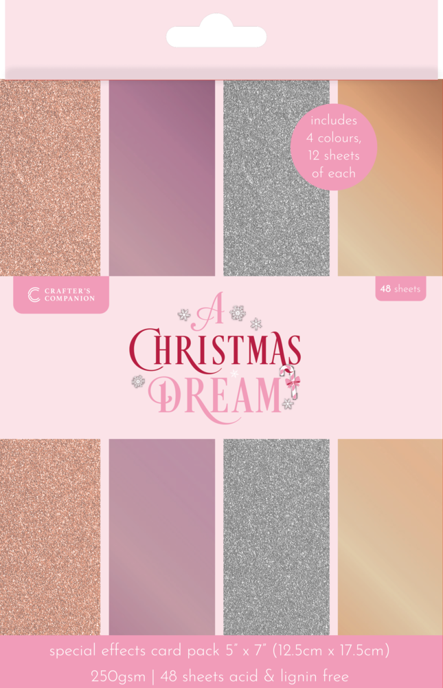 Crafter's Companion A Christmas Dream Special Finish Card (48pcs) (SS-ACD-SPEC48)