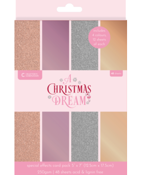 Crafter's Companion A Christmas Dream Special Finish Card (48pcs) (SS-ACD-SPEC48)