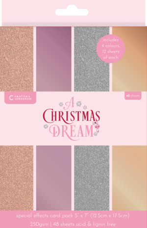 Crafter's Companion A Christmas Dream Special Finish Card (48pcs) (SS-ACD-SPEC48)