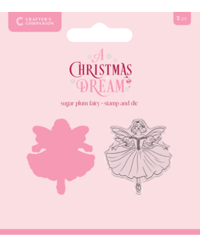 Crafter's Companion A Christmas Dream Stamp & Die Sugar Plum Fairy (SS-ACD-STD-SPF)
