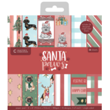 Crafter's Companion Santa Paws 6x6 Inch Paper Pad (CC-SP-PAD6)