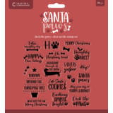 Crafter's Companion Santa Paws Clear Stamp Deck the Paws (CC-SP-CA-ST-STP)