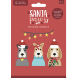 Crafter's Companion Santa Paws Metal Die Dress up Dog (CC-SP-MD-DUD)