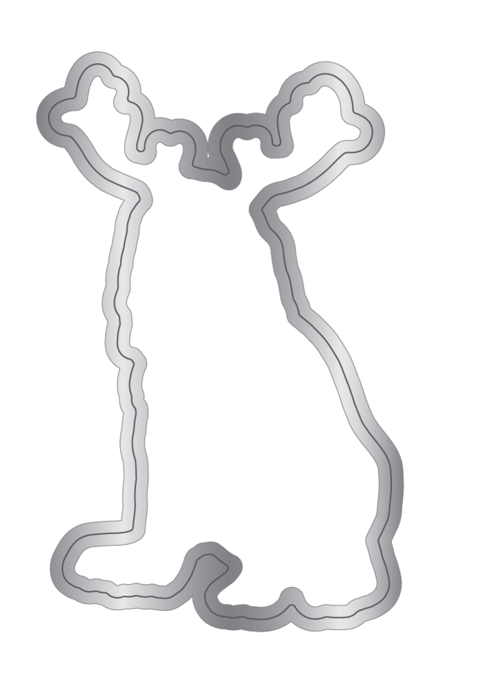 Crafter's Companion Santa Paws Stamp & Die Beagle (CC-SP-STD-BEA)