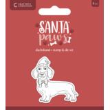 Crafter's Companion Santa Paws Stamp & Die Dachshund (CC-SP-STD-DACH)