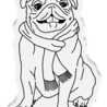 Crafter's Companion Santa Paws Stamp & Die Pug (CC-SP-STD-PUG) Crafter's Companion Santa Paws Stamp & Die Pug (CC-SP-STD-PUG)