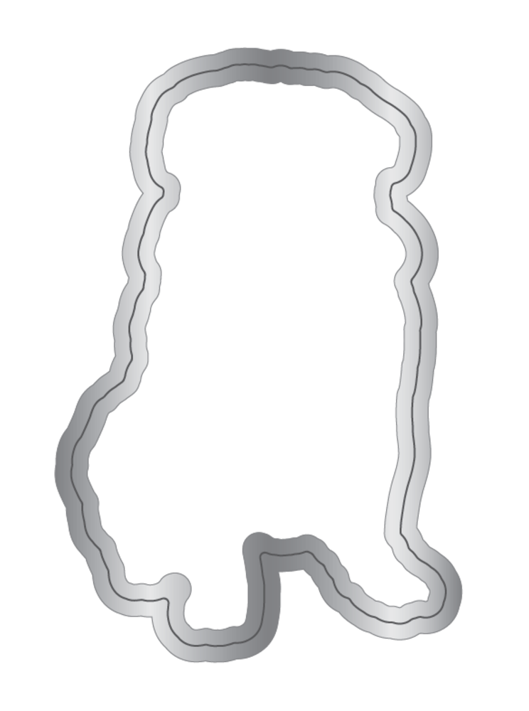 Crafter's Companion Santa Paws Stamp & Die Pug (CC-SP-STD-PUG)