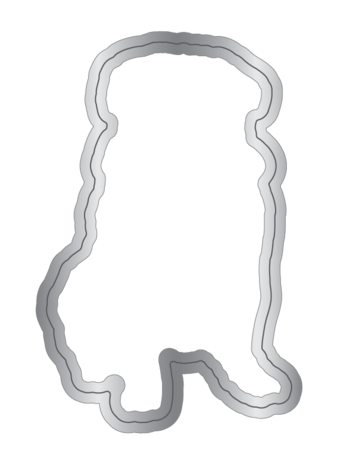 Crafter's Companion Santa Paws Stamp & Die Pug (CC-SP-STD-PUG)