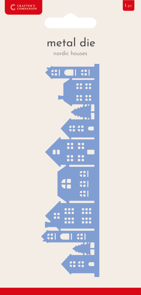 Crafter's Companion Christmas Border Dies Nordic Houses (CC-MD-EDG-NOHO) Crafter's Companion Christmas Border Dies Nordic Houses (CC-MD-EDG-NOHO)