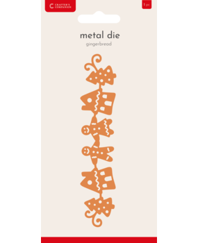 Crafter's Companion Christmas Border Dies Edge'able Gingerbread (CC-MD-EDG-GIBR)