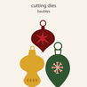 Crafter's Companion Christmas Embellishment Small Dies Baubles (CC-MD-XEM-BAU) Crafter's Companion Christmas Embellishment Small Dies Baubles (CC-MD-XEM-BAU)