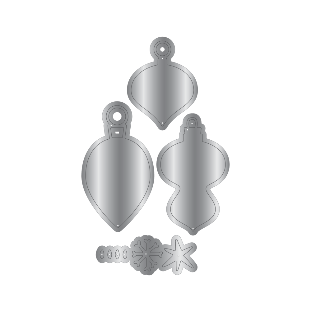 Crafter's Companion Christmas Embellishment Small Dies Baubles (CC-MD-XEM-BAU) Crafter's Companion Christmas Embellishment Small Dies Baubles (CC-MD-XEM-BAU)