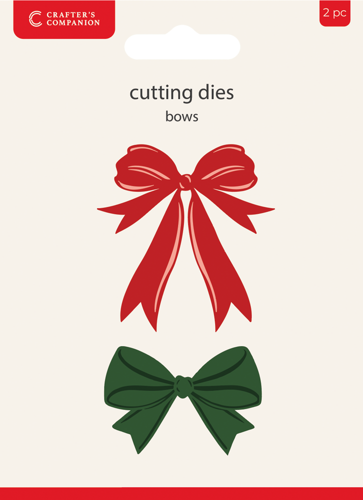 Crafter's Companion Christmas Embellishment Small Dies Bows (CC-MD-XEM-BOW) Crafter's Companion Christmas Embellishment Small Dies Bows (CC-MD-XEM-BOW)