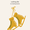 Crafter's Companion Christmas Embellishment Small Dies Ice Skating Boots (CC-MD-XEM-ISB) Crafter's Companion Christmas Embellishment Small Dies Ice Skating Boots (CC-MD-XEM-ISB)