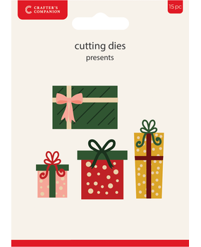 Crafter's Companion Christmas Embellishment Small Dies Presents (CC-MD-XEM-PRE)