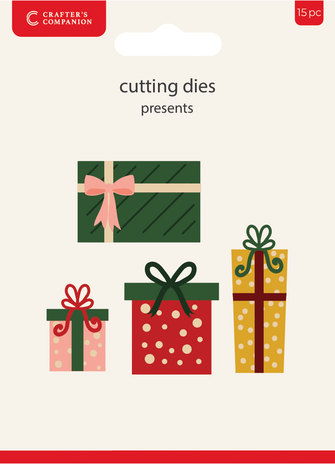Crafter's Companion Christmas Embellishment Small Dies Presents (CC-MD-XEM-PRE) Crafter's Companion Christmas Embellishment Small Dies Presents (CC-MD-XEM-PRE)