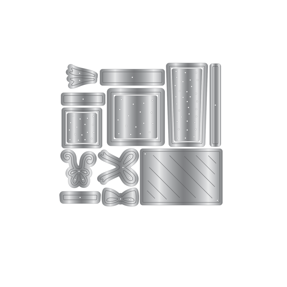 Crafter's Companion Christmas Embellishment Small Dies Presents (CC-MD-XEM-PRE) Crafter's Companion Christmas Embellishment Small Dies Presents (CC-MD-XEM-PRE)