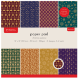 Crafter's Companion Christmas Opulence 12x12 Inch Paper Pad (CC-PAD12-CHOP)