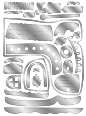 Crafter's Companion Christmas Shaped Card Bases Stamp & Die Santa's Boot (CC-STD-SBOT) Crafter's Companion Christmas Shaped Card Bases Stamp & Die Santa's Boot (CC-STD-SBOT)