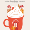 Crafter's Companion Christmas Shaped Card Bases Stamp & Die Hot Chocolate (CC-STD-HOTC) Crafter's Companion Christmas Shaped Card Bases Stamp & Die Hot Chocolate (CC-STD-HOTC)
