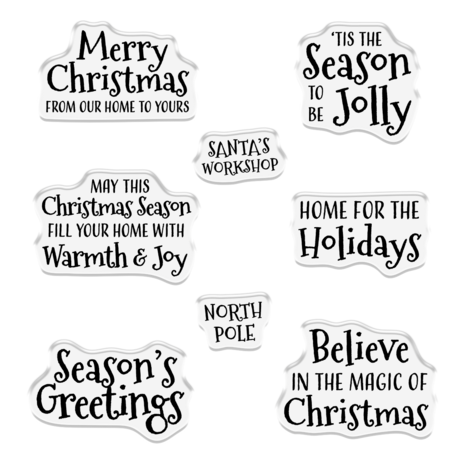 Crafter's Companion Christmas Shaped Card Bases Stamp & Die Christmas Cabin (CC-STD-CCAB) Crafter's Companion Christmas Shaped Card Bases Stamp & Die Christmas Cabin (CC-STD-CCAB)