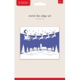 Crafter's Companion Christmas Top & Bottom Edge Dies Christmas Eve (CC-MD-EDG-XEV)