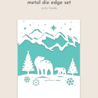 Crafter's Companion Christmas Top & Bottom Edge Dies Arctic Friends (CC-MD-EDG-ARC) Crafter's Companion Christmas Top & Bottom Edge Dies Arctic Friends (CC-MD-EDG-ARC)