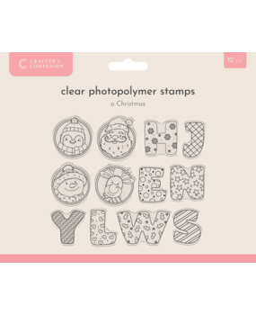 Crafter's Companion O Christmas Clear Stamps (CC-STP-OCHRIS)