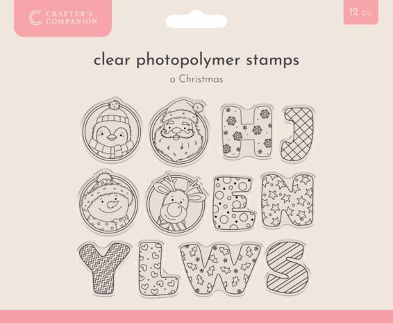 Crafter's Companion O Christmas Clear Stamps (CC-STP-OCHRIS)