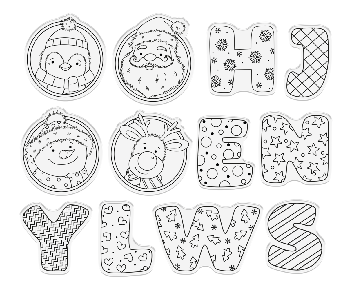 Crafter's Companion O Christmas Clear Stamps (CC-STP-OCHRIS)