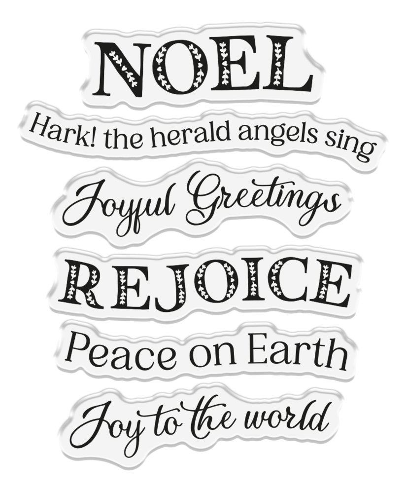 Crafter's Companion Joyous Angel Stamp & Die Joy to the World (CC-JA-STD-JTTW) Crafter's Companion Joyous Angel Stamp & Die Joy to the World (CC-JA-STD-JTTW)