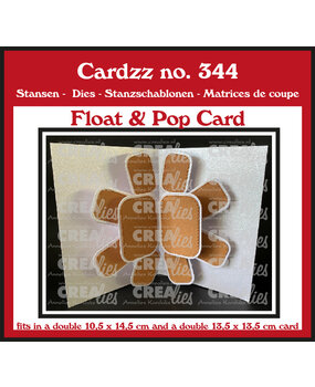 Crealies Cardzz Stansen Zweef en Pop Up Kaart (CLCZ344)