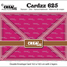 Crealies Cardzz Stansen Dubbele Envelopkaart Rechthoekig (CLCZ625)