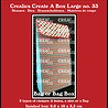 Crealies Create A Box Large Stansen Zakdoosje / Cadeautasje Groot (CCABL33) Crealies Create A Box Large Stansen Zakdoosje / Cadeautasje Groot (CCABL33)