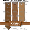 Crealies X-tra Dies No. 111 Pointy Tags with Stitchline (CLXtra111) Crealies X-tra Dies No. 111 Pointy Tags with Stitchline (CLXtra111)