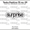 Crealies Texto Positivo Stansen French Surprise (POSFR09)