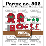 Crealies Partzz Stansen No. 502 Mini Post (CLPartzz502)