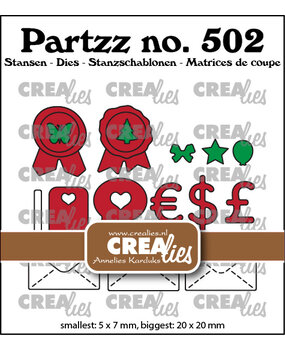 Crealies Partzz Dies No. 502 Mini Post (CLPartzz502)