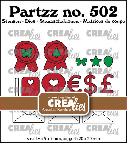 Crealies Partzz Stansen No. 502 Mini Post (CLPartzz502) Crealies Partzz Stansen No. 502 Mini Post (CLPartzz502)