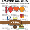 Crealies Partzz Dies No. 503 Mini Birthday (CLPartzz503) Crealies Partzz Dies No. 503 Mini Birthday (CLPartzz503)