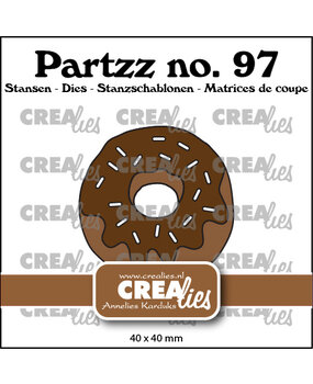 Crealies Partzz Dies No. 97 Donut Large (CLPartzz97)