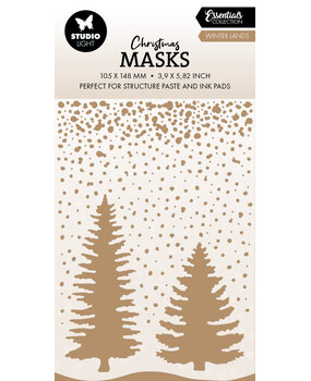 Studio Light Vintage Christmas Mask Winter Land (SL-ES-MASK368)