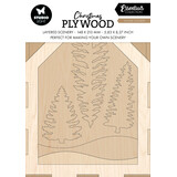 Studio Light House Scenery Christmas Plywood (SL-ES-PW07)